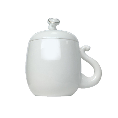 中国黄金 Ag999白瓷银花杯5.06g