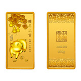 中国黄金 Au99999猪年大吉金条200g