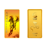中国黄金 Au99999马年大吉金条200g