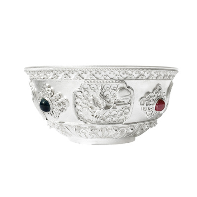 中国黄金 Ag999花丝银碗