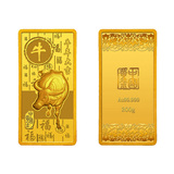 中国黄金 Au99999牛年大吉金条200g